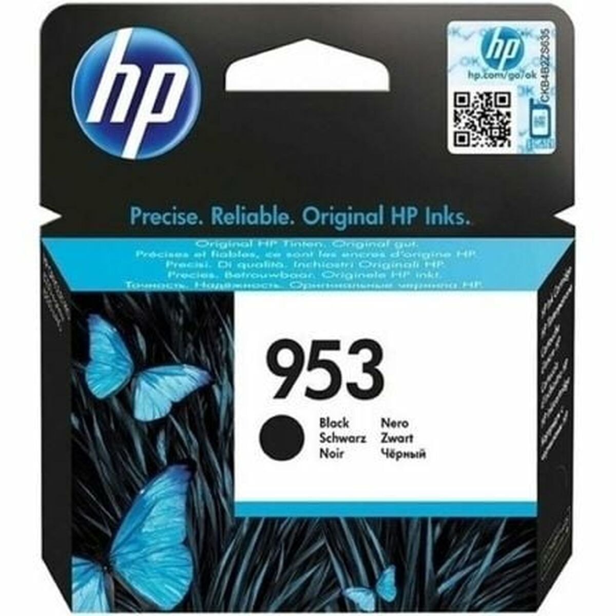 Originalna katruša s tintom HP 124440 Crna